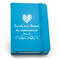 Notebook A6 turcoaz, Increde-te in Domnul!